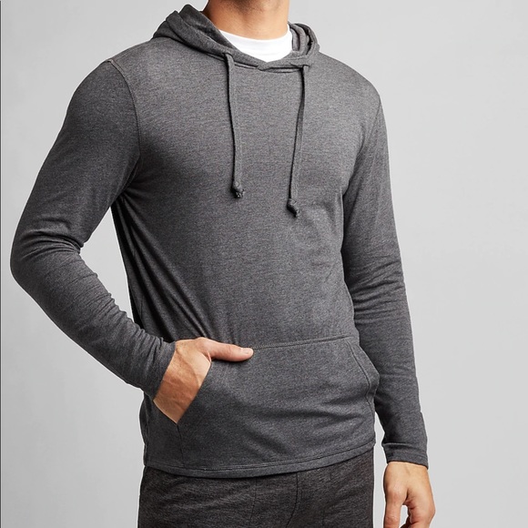 Express Other - Solid Slim Supersoft Hoodie (S)